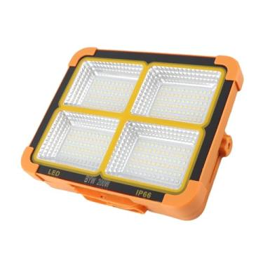 Imagem de LED Luz DE Trabalho DE SOLAR PORTÁVEL, BATERAGEM RECULEGIA DO 7000MAH 288 MODOS 15000LM 4 MODOS IP65 Luz DE Trabalho DE Emergência Com Acampamento DE Banco DE Energia, Pesca,