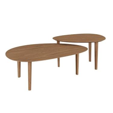 Imagem de Conjunto de Mesas de Centro Brisa Olmo Metta Mobili