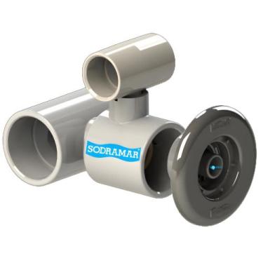 Imagem de Dispositivo De Hidro Piscina Spa Alvenaria 50mm Sodramar