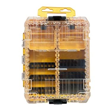Imagem de Tovyvw #DT70803 DT70803-QZ Caixa de peças média resistente caixa de armazenamento chave de fenda barras de bits caixa de armazenamento multifuncional peça de reposição nova para DeWalt