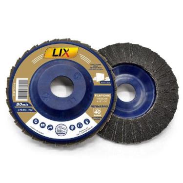 Imagem de Disco Lixa Flap Lix Refratário 4.1/2"x7/8" Grão 40 - SIL