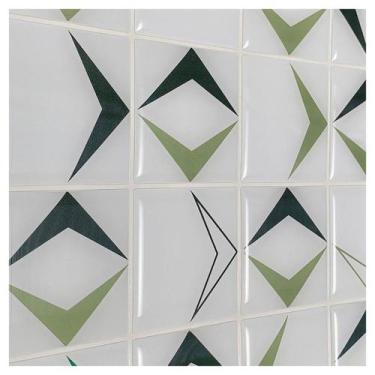 Imagem de Pastilha Adesiva Quadrada 3M - Kit com 4 Placas Adesivas - Cromo Sign