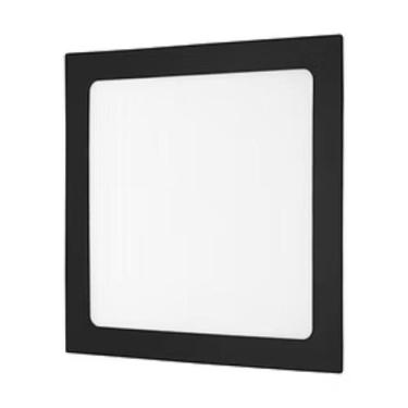 Imagem de Painel Led Embutir QD Preto 25W 4000K Bivolt -Roya