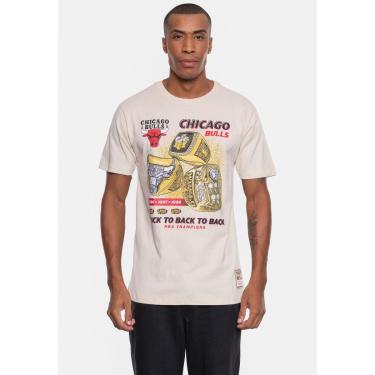 Imagem de Camiseta Mitchell & Ness NBA Masculina Rings Chicago Bulls Masculino-Masculino