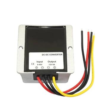 Imagem de Conversor DC-DC 12 a 12V 2-25A Step Down/Up DC-DC 8-40V para 12V estabilizador Buck Boost regulador de tensão conversor de energia (8-40V para 12V 6A)