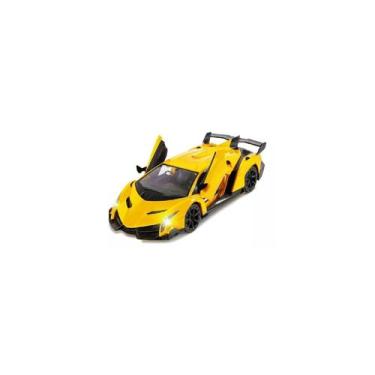 Imagem de Brinquedo de carro RC Sports Racer para crianças 040024 amarelo - Ligh