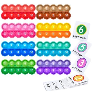 Imagem de Ferramentas de aprendizagem matemática Joycat Ten-Frame para crianças 