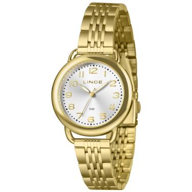 Imagem de Relógio Lince Feminino Ref: Lrgm028l36 S2kx Casual Dourado