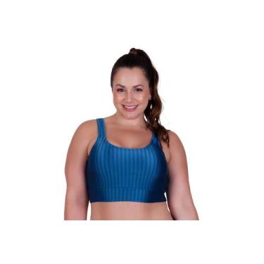 Imagem de Top de Academia Grande Plus Size Fitness 46 48 50 52 54 -c7 NICOLE - B