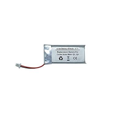Imagem de STARTONG Bateria de substituição de 450 mAh 3,7 V para fones de ouvido Bluetooth com intercomunicação de motocicleta Cardo Scala Rider Q1, Q3, SNO-602040PC