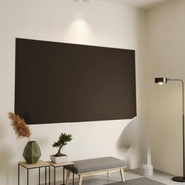 Imagem de Cortina Painel Blackout Com - InstalaçãO FáCil Para Sala, Quarto, Cozinha E EscritóRio(MARROM,135X215)