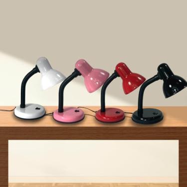 Imagem de Luminária de Mesa LED com Braço Articulado - Iluminação Focada Ajustável para Trabalhos Manuais e Leitura(cor aleatória)