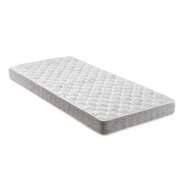 Imagem de Colchão De Solteiro Com Espuma D23 78x188cm Inducol Cr451a Cinza Cinza