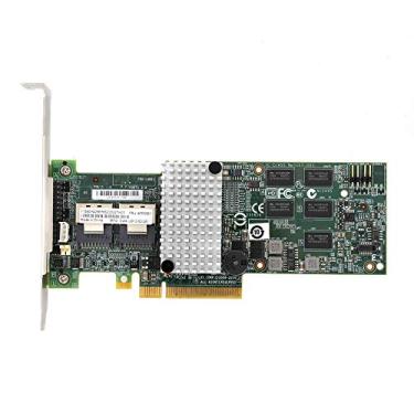 Imagem de ASHATA Placa de matriz M5015, Smart Array M5015 Megaraid 9260-8i SATA/SAS Controlador RAID 6G PCIe x8 para LSI 46M0851, Suporta discos de disco rígido SATA e SAS de 3 Gb/s