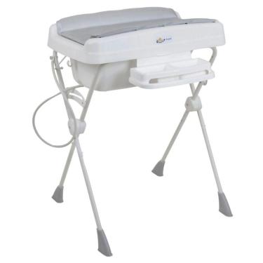 Imagem de Banheira De Bebê Com Trocador Burigotto Millenia + Cinza Mescla U