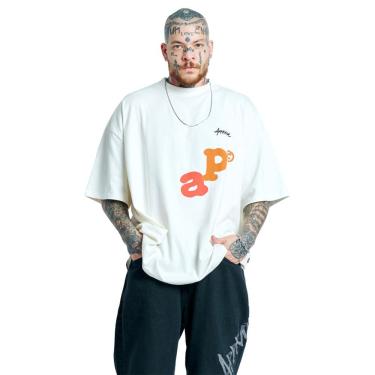 Imagem de Camiseta Huge Approve Letters Oversized