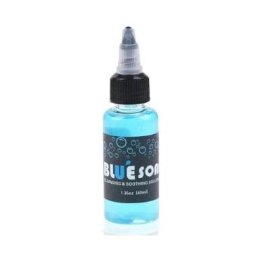 Imagem de Sabonete Concentrado Para Limpeza De Tatuagens 40ml 500ml Verde Azul S