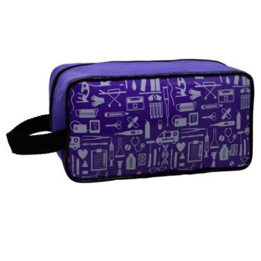 Imagem de Necessaire Enfermagem Bolsa Personalizada Academica Estagio - LOVE SAU