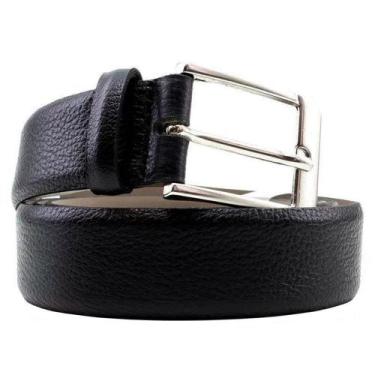 Imagem de CINTO MASCULINO COURO SOCIAL FASOLO 32mm T135, 95, Preto