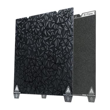 Imagem de Kit de Placa p/Plataforma Impressão 3D Dupla Face Creality PEO/PEI 310x315mm K1 Max Ender-3 V3 Plus