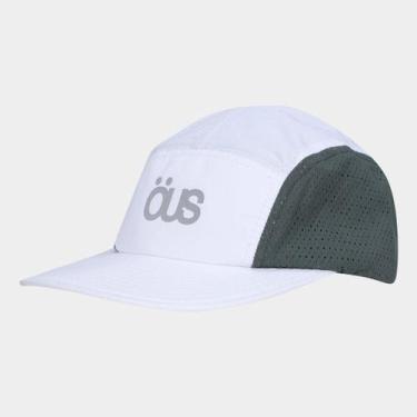Imagem de Boné Aba Reta Öus Fili Masculino, Branco, Cinza, Único