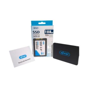 Imagem de SSD Knup KPSS128 128GB SATA III 2.5 Interno 10x Mais Rápido que HDD, C