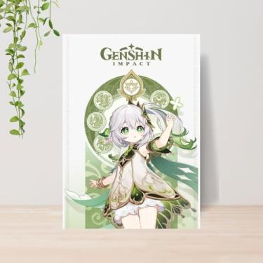 Imagem de Genérico, Quadro Decorativo Jogo Genshin Impact A4 | Placa MDF 003