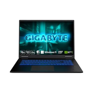 Imagem de GIGABYTE Laptop para jogos A18-165Hz 2560x1600 WQXGA - NVIDIA GeForce RTX 5070 - AMD Ryzen 7 260-1TB SSD com 32GB DDR5 RAM - Windows 11 Home - Aço preto