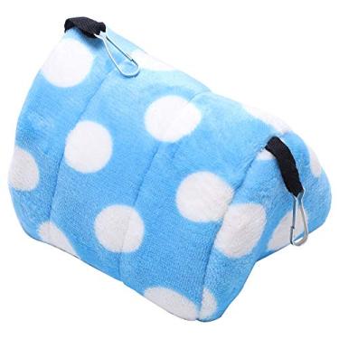 Imagem de Acouto Cama Suspensa de Rede Pequena para Animais de Estimação - Cama Suspensa Macia de Rede Pequena para Animais de Estimação Com - Suprimentos para de/Pequenos/casas e Habitats/ (L)