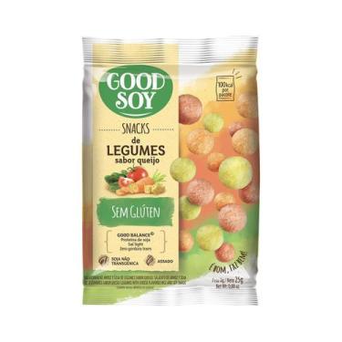 Imagem de Snack de Legumes Sem Glúten Sabor Legumes ao Queijo 25g - Good Soy