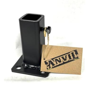 Imagem de Repare bigornas de trilhos de metal enferrujado quebrado de 2,5 cm, sem base de poste de soldagem, corrimãos soltos de escada para ambientes externos, vazados ou sólidos, 2,5 cm, vazados ou sólidos