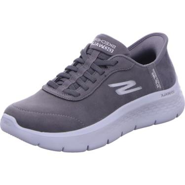 Imagem de Skechers Tênis feminino Go Walk Flex Clear Creek, antracite, 35 BR