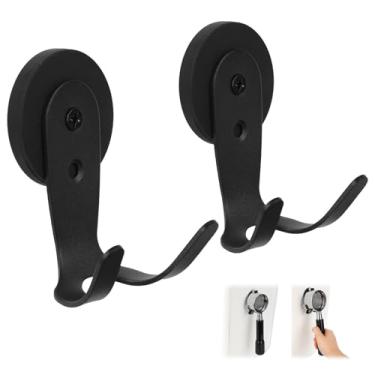 Imagem de 2un Magnéticos Porta-Filtro Suportes para Rancilio, Magnético Café Porta-Filtro Compactador Suporte Compatível com Breville para Acomodar Compactador Café Espumador Leite e Funil Expresso