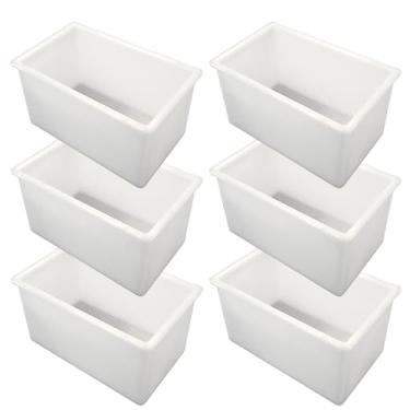 Imagem de Forma para Queijo Muçarela e Requeijão, Plástico Atóxico Branco, 500g, Kit com Múltiplas Unidades, 8x7x13 cm, Retangular, Lavável em Lava-Louças (6)