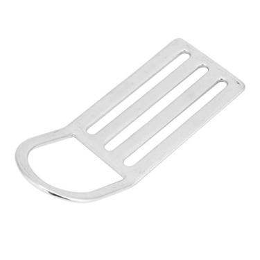 Imagem de ANEL D DE MERGULHO CINTO DE PESO DE AÇO INOXIDÁVEL KEEPER SLIDER STOPPER SUPORTE Resistente LEVE PORTÁTIL SUBAQUÁTICO SUBAQUÁTICO ACESSÓRIO DE EQUIPAMENTO DE MERGULHO