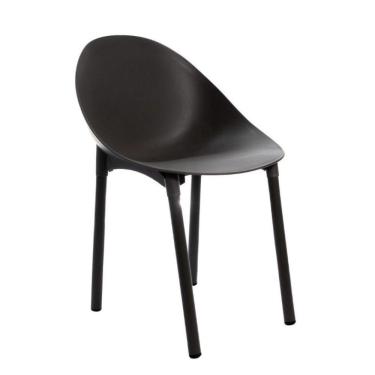 Imagem de Cadeira Pétala I'm In Cinza Konkret Grifit