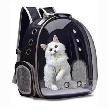 Imagem de Mochila Transporte Pet Gato Cachorro Animais Pequeno Medio Porte Bolso