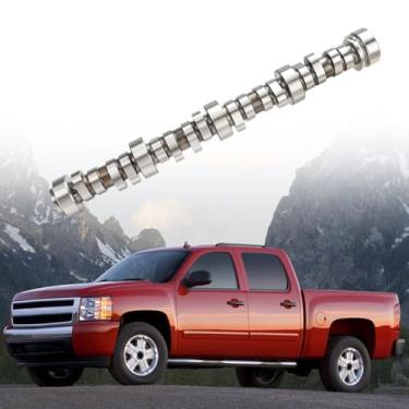 Imagem de PEMICEM Eixo de cames de motor Sloppy Stage 2 .585/.585 Câmera de elevação de rolo hidráulico compatível com Chevy GM 1997-2007 LS L92 L99 5.3L 5.7L 6.0L 6.2L V8 LSx Substituição para eixo de cames E