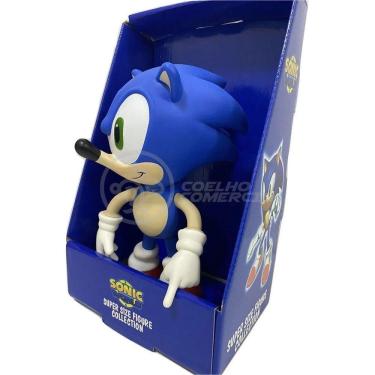 Imagem de Boneco Action Figure Sonic Grande Super Size - 23Cm - Sonic