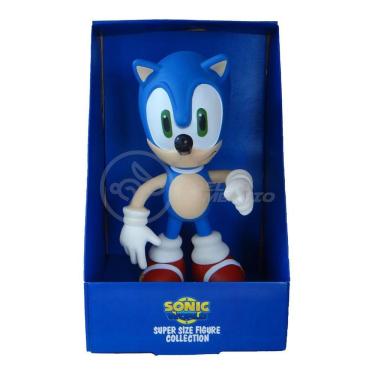 Imagem de Boneco Action Figure Sonic Grande Super Size - 23Cm - Sonic