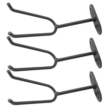 Imagem de UHANBUT Suporte de pistola de pulverização por gravidade de 3 peças, suporte de pistola de pintura resistente, suporte universal para copo de pistola de calor, anexar a paredes de cabine de