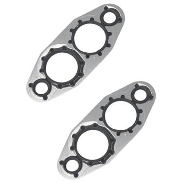 Imagem de Pacote com 2 15203889 B31872 junta do refrigerador de óleo do motor - peças de reposição para sistemas de resfriamento de óleo do motor, serve para Chevy Silverado/para GMC Sierra, para Express/Savana