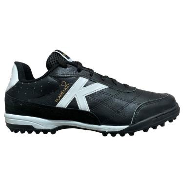 Imagem de Chuteira Society Kelme Flamenco TF Unissex Preto-Masculino