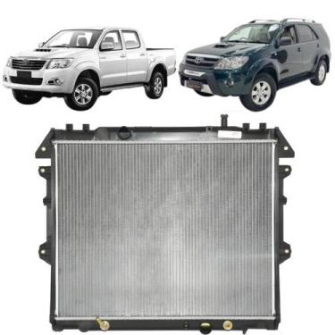 Imagem de Radiador Toyota Hilux 2.5 3.0 Sw4 Diesel Ano 2006 A 2013 Com Ar - Velo