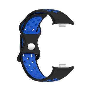Imagem de Pulseira De Silicone Bicolor Respirável Para Xiaomi Band 8 pro - Repos