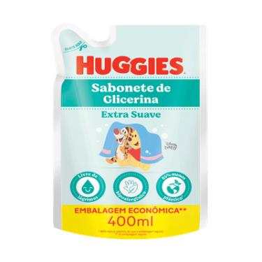 Imagem de REFIL SAB LIQ HUGGIES EXTRASUAVE 400 ML