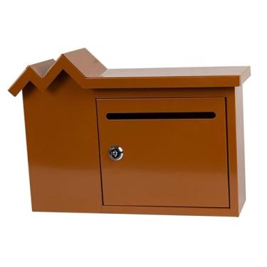 Imagem de Mailbox Container Shatter-Resistant Wall-Hung Type Easy to Use Solid Complaint Box Case for School Outdoor Domestic Ornament