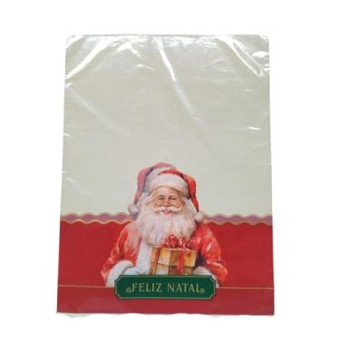 Imagem de 50 Saco para Panetone Tempo de Celebrar Natal 500g 50 Unidades