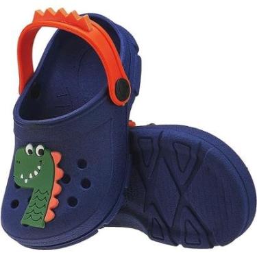 Imagem de Sandália Babuche Infantil Menino Dinossauro Kidstep-Masculino
