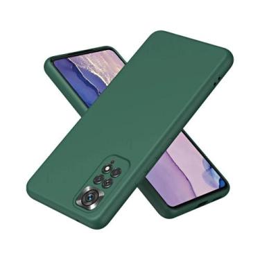 Imagem de Capa De Silicone Líquido À Prova De Choque Para Xiaomi Redmi Note 11 p